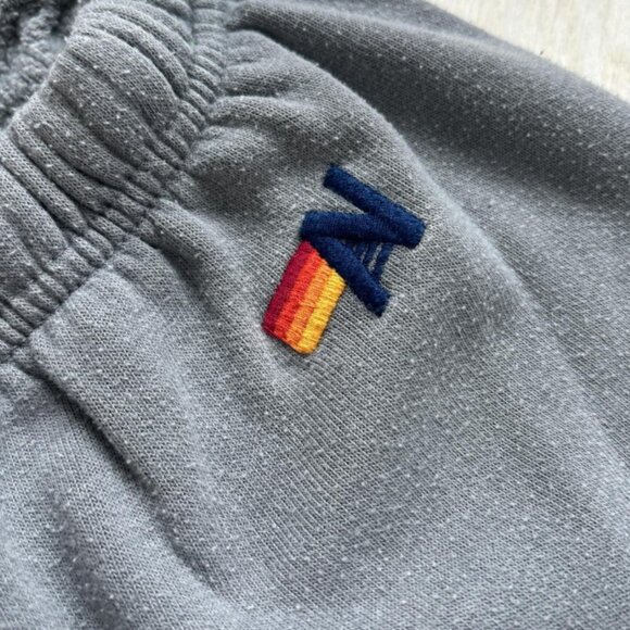 Aviator Nation Sweats Size Small Blue Navy - Picture 2 of 2